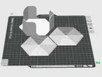 Dessous de verre hexagonal ludique — photo 4