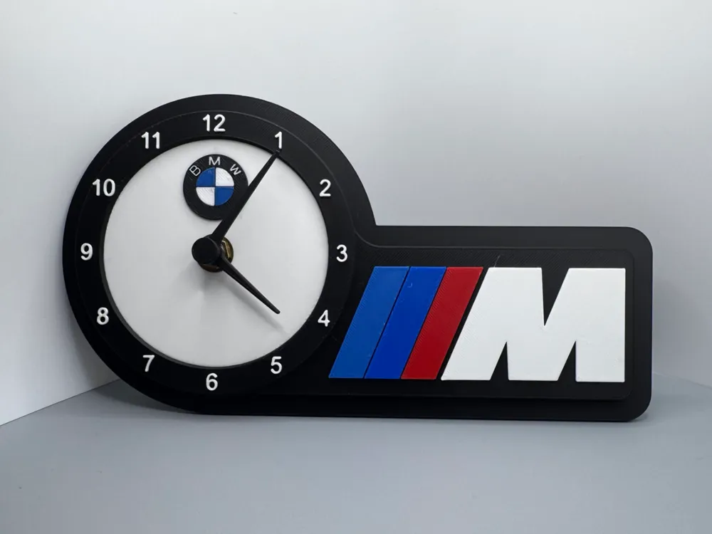 BMW M Desk Clock Kit 011 by FAM-Prints MakerWorld: Download Free 3D Models