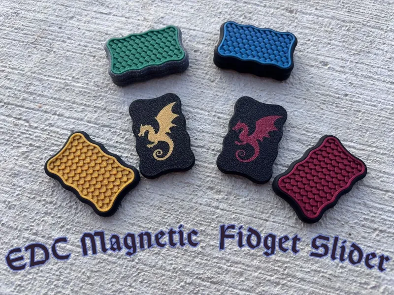 EDC Dragon Fidget Slider 4x2