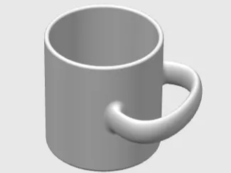 Impossible Mug - A Paradoxical Design