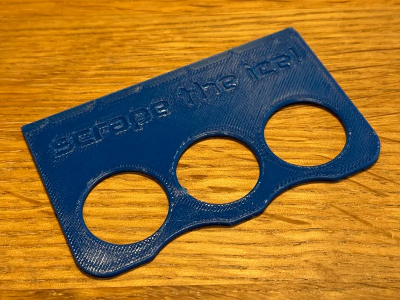 Credit Card Ice Scraper