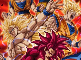 Hueforge Goku Daima Transformaciones