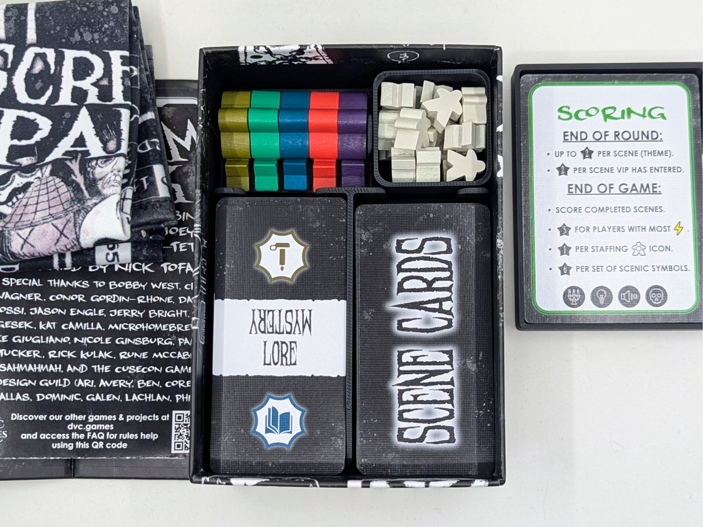 Scream Park - Organizer Insert