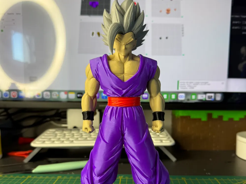 Accesorio para impresora 3D: Gohan Bestia No AMS. Referencia del modelo original.