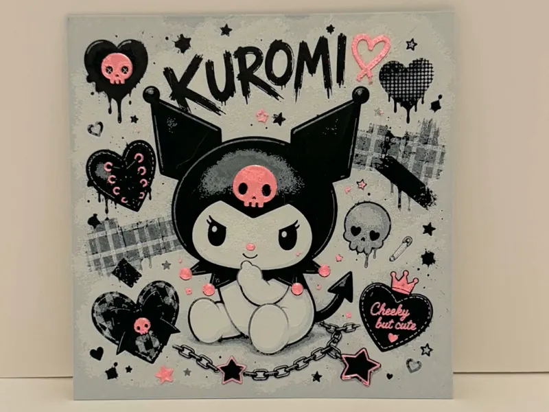 Kuromi Hueforge