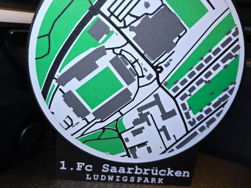 Lampe 1.Fc Saarbrücken Station Ludwigspark