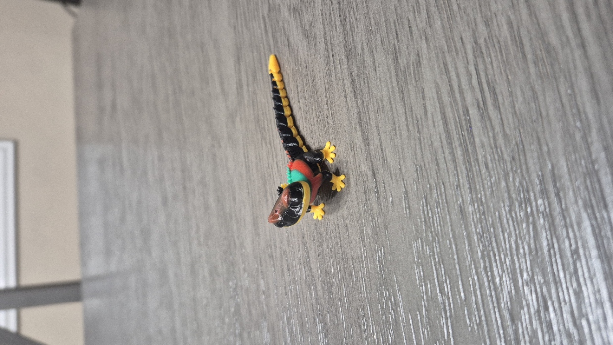 Miniatura 6 do modelo 3D 5g蜥蜴 lizard-关节可动蜥蜴-仅5g