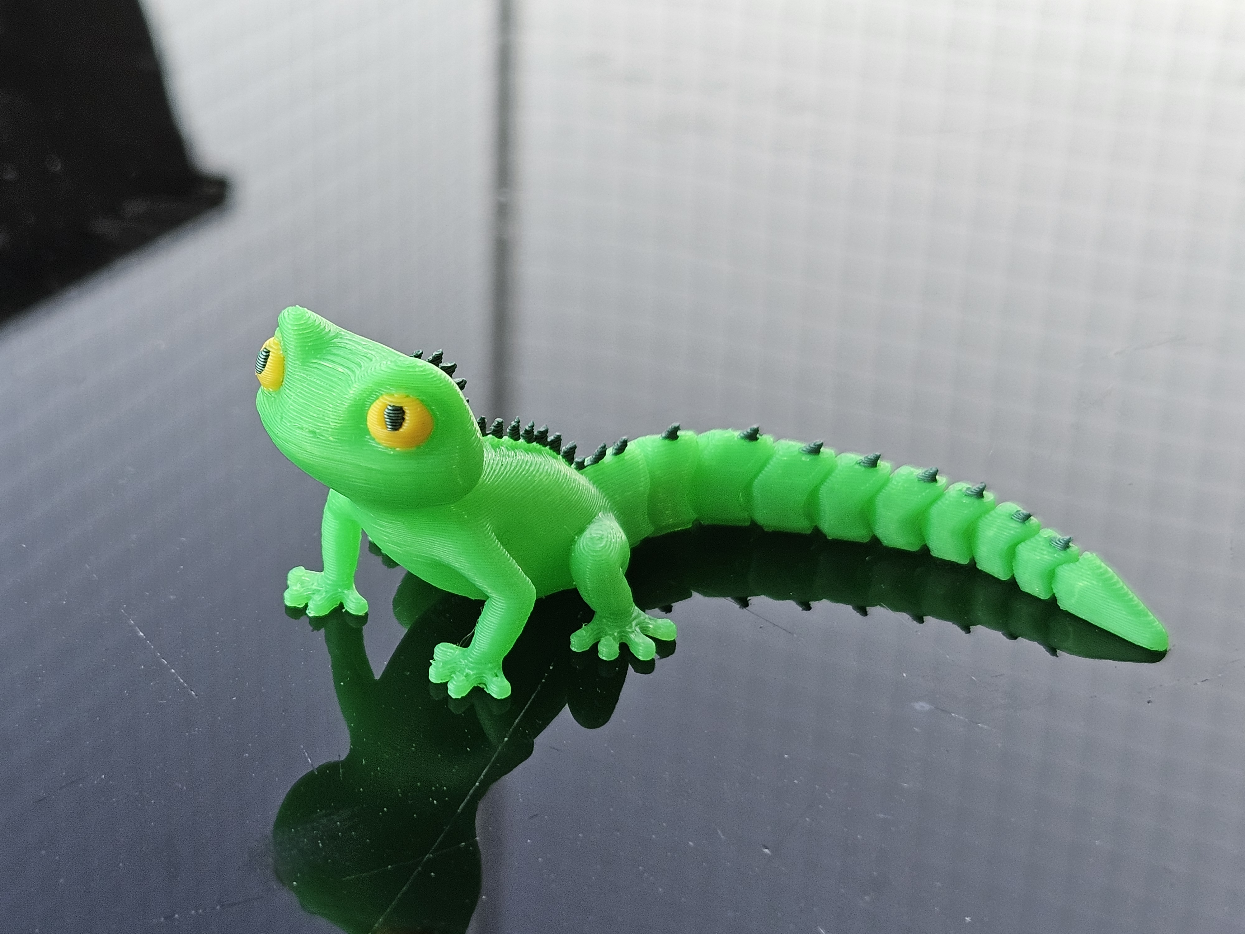 Miniatura 5 do modelo 3D 5g蜥蜴 lizard-关节可动蜥蜴-仅5g