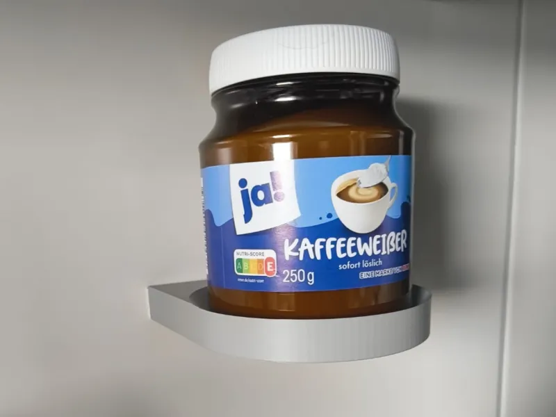 Halter für Kaffeeweißer
