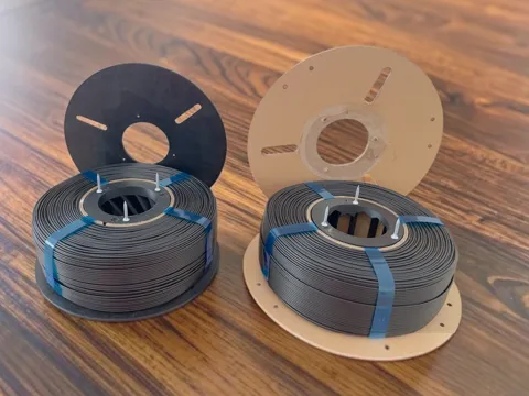 Reusable Cardboard Spool/Universal Respool Support