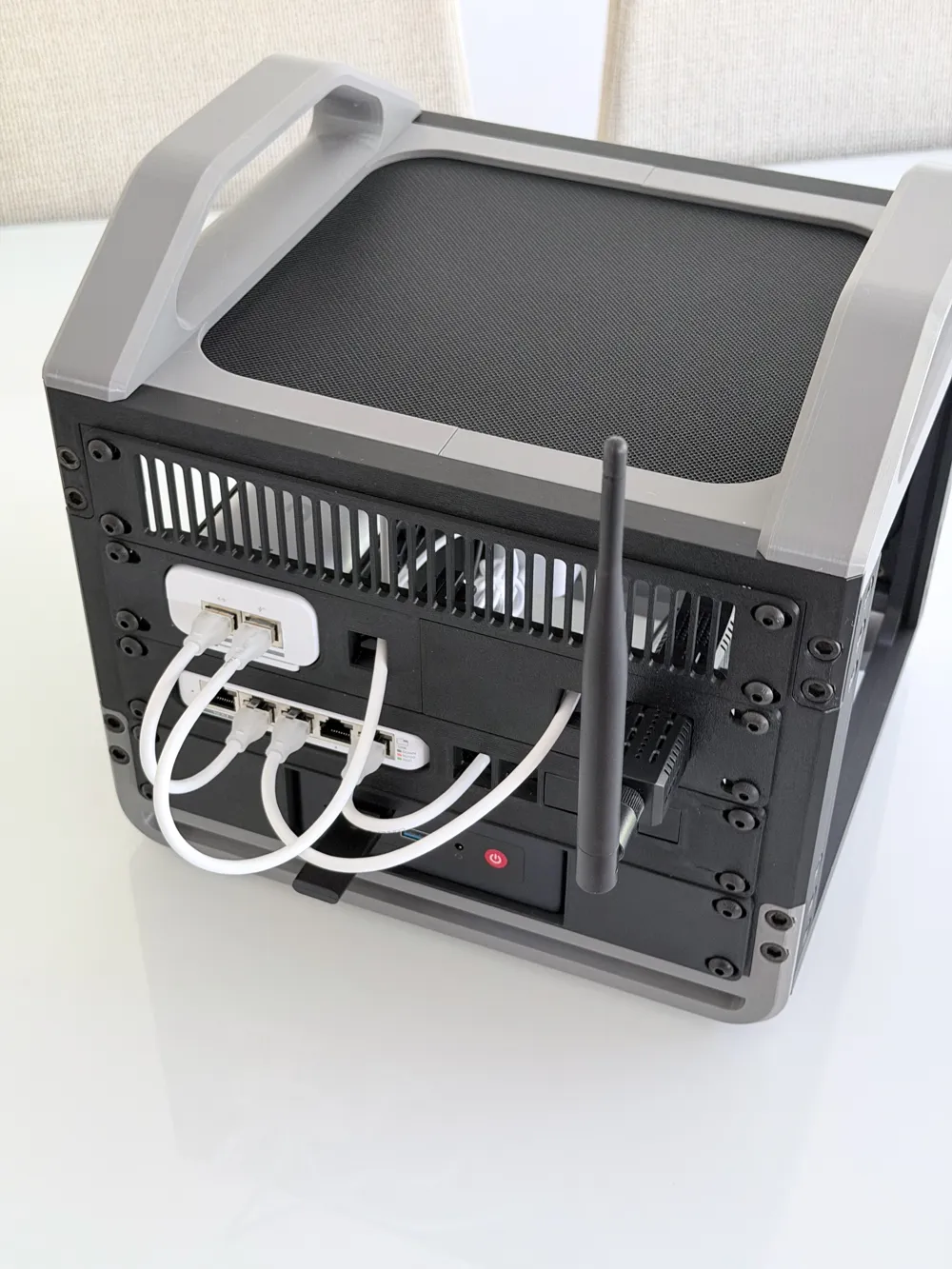 5 inch rack mounts for 10 inch rack - UniFi PoE - Free 3D Print Model ...