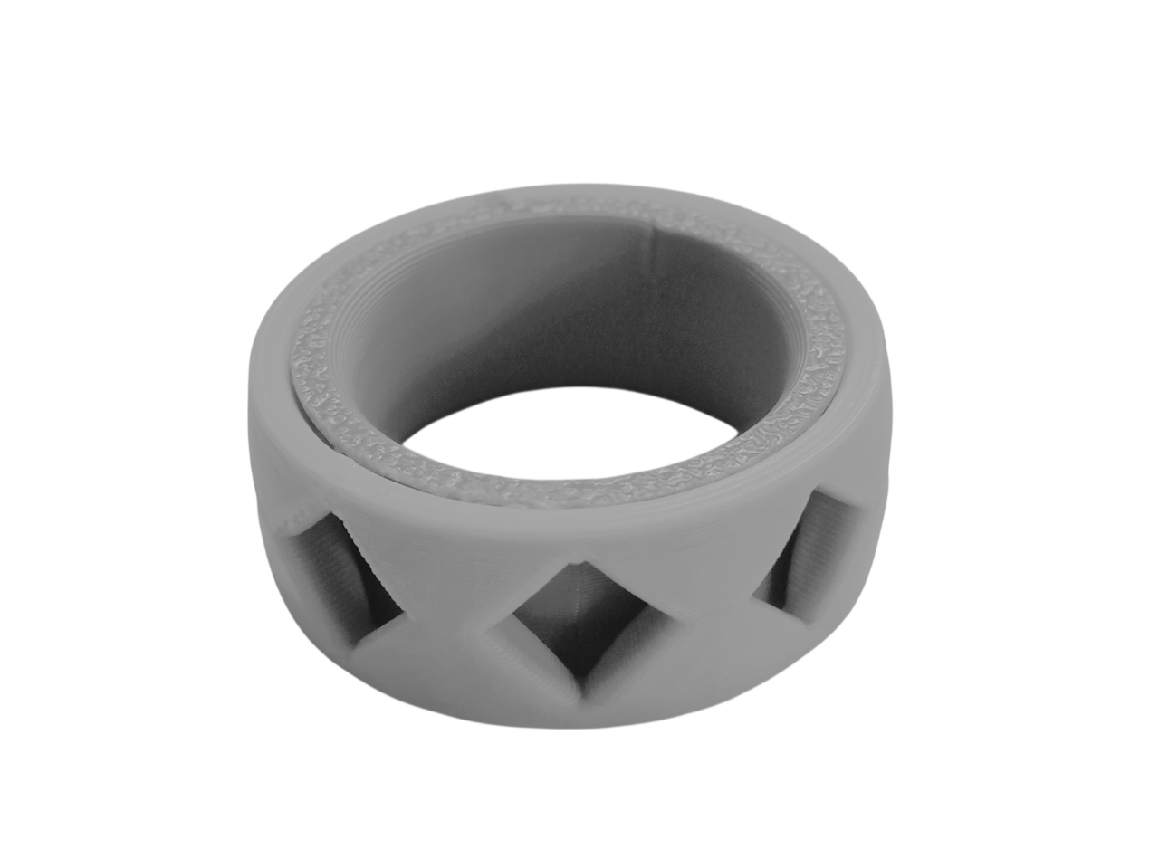 Miniatura 1 do modelo 3D Fidget Ring - Diamondshape