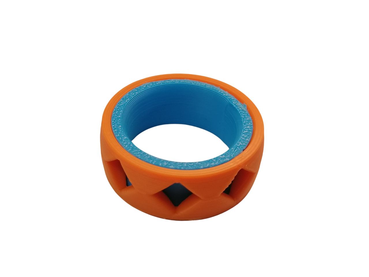 Miniatura 6 do modelo 3D Fidget Ring - Diamondshape