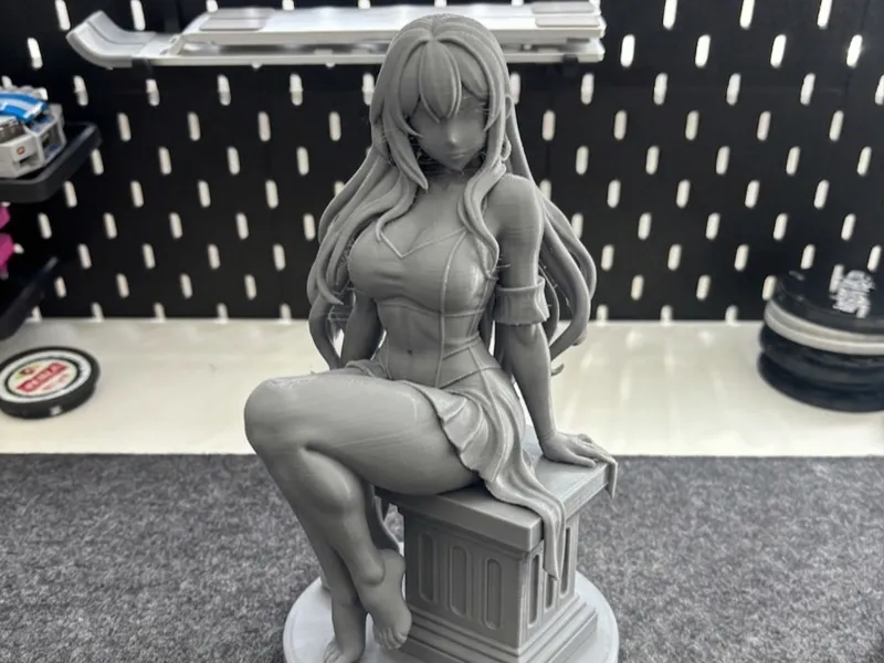 Anime Goddess Statue | Premium Desk Decor