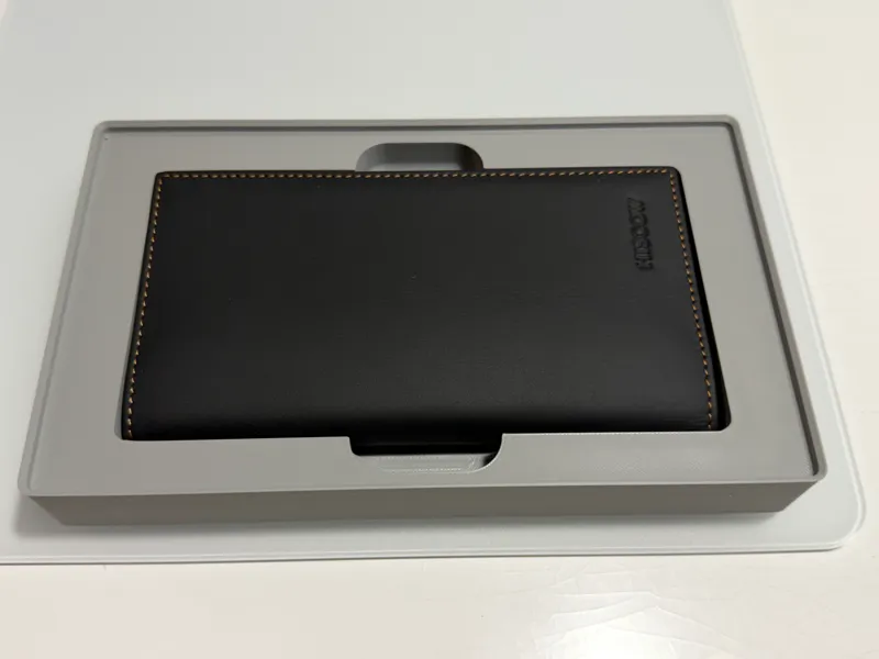 Hiscow Minimalist Checkbook Gridfinity Holder