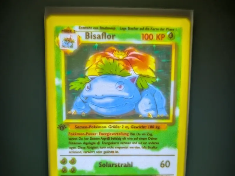 Bisaflor TCG 1st Edition CMYK Lithopahne