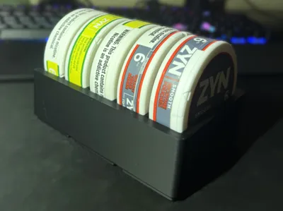 Gridfinity - Zyn can holder 3x2x4