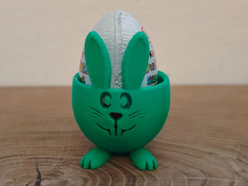 Cute bunny egg cup