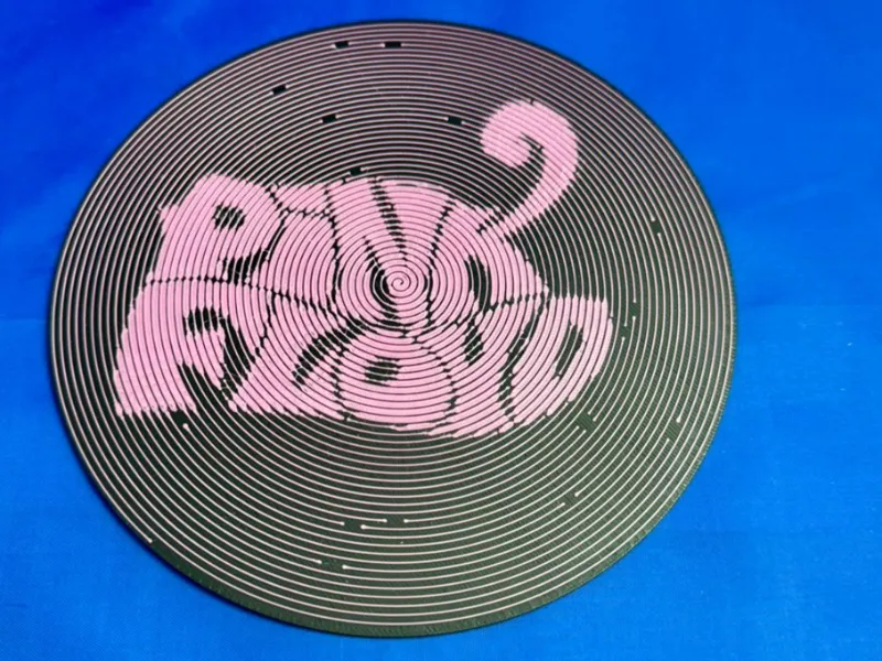 SPIRALE PINK FLOYD EFFETTO VINILE