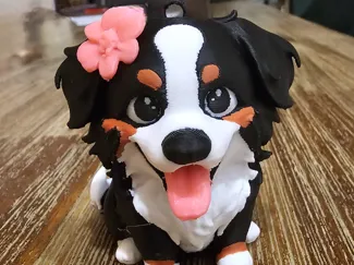 Bernese Mountain Dog – Chibi Style