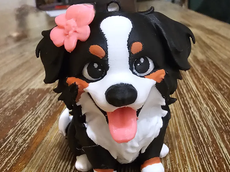 Bernese Mountain Dog – Chibi Style