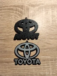 Porte-clés logo Toyota (remix) — photo 2