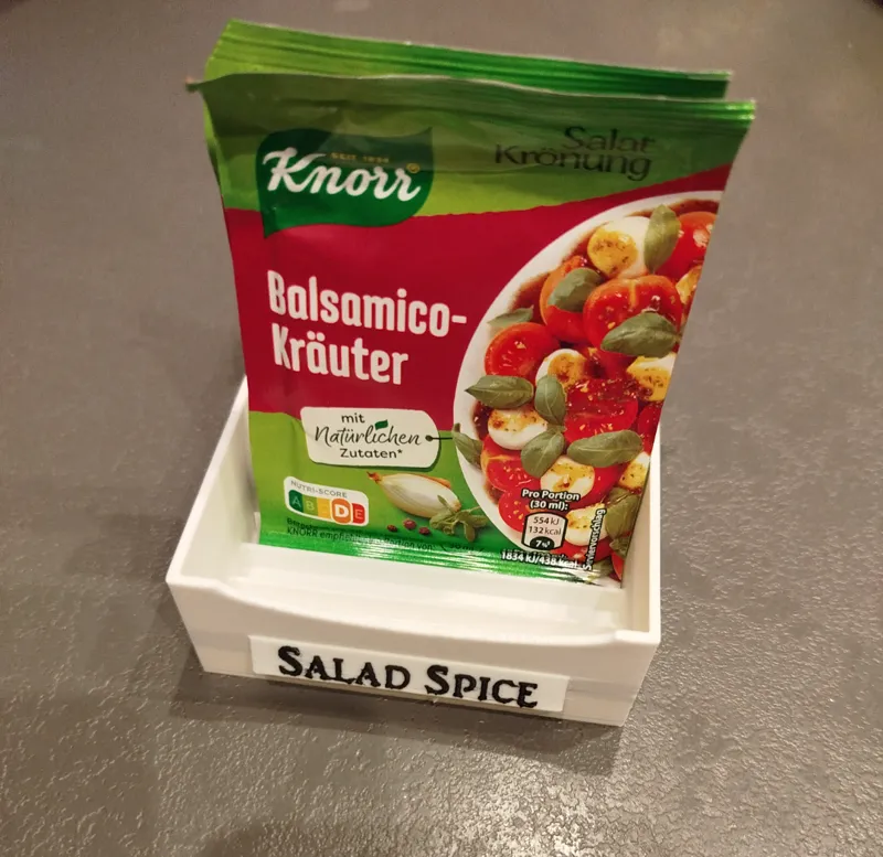 Kitchen Organizer Box for Salad Spice