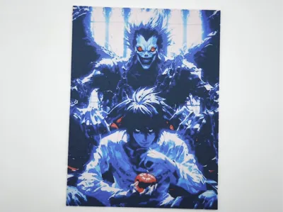 Death note with backlight effect