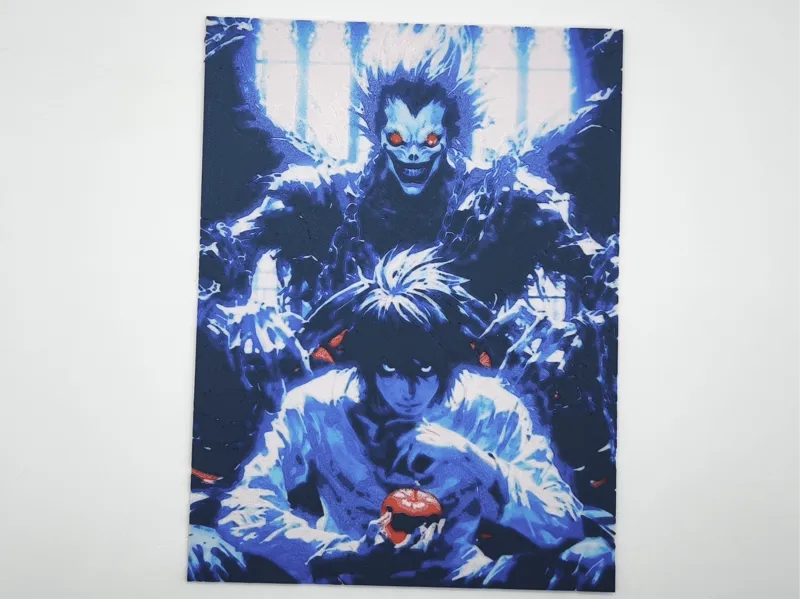 Death note with backlight effect