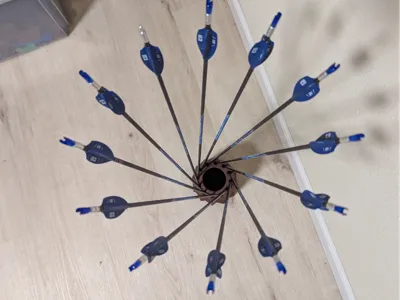 Spiral Vase Arrow Holder