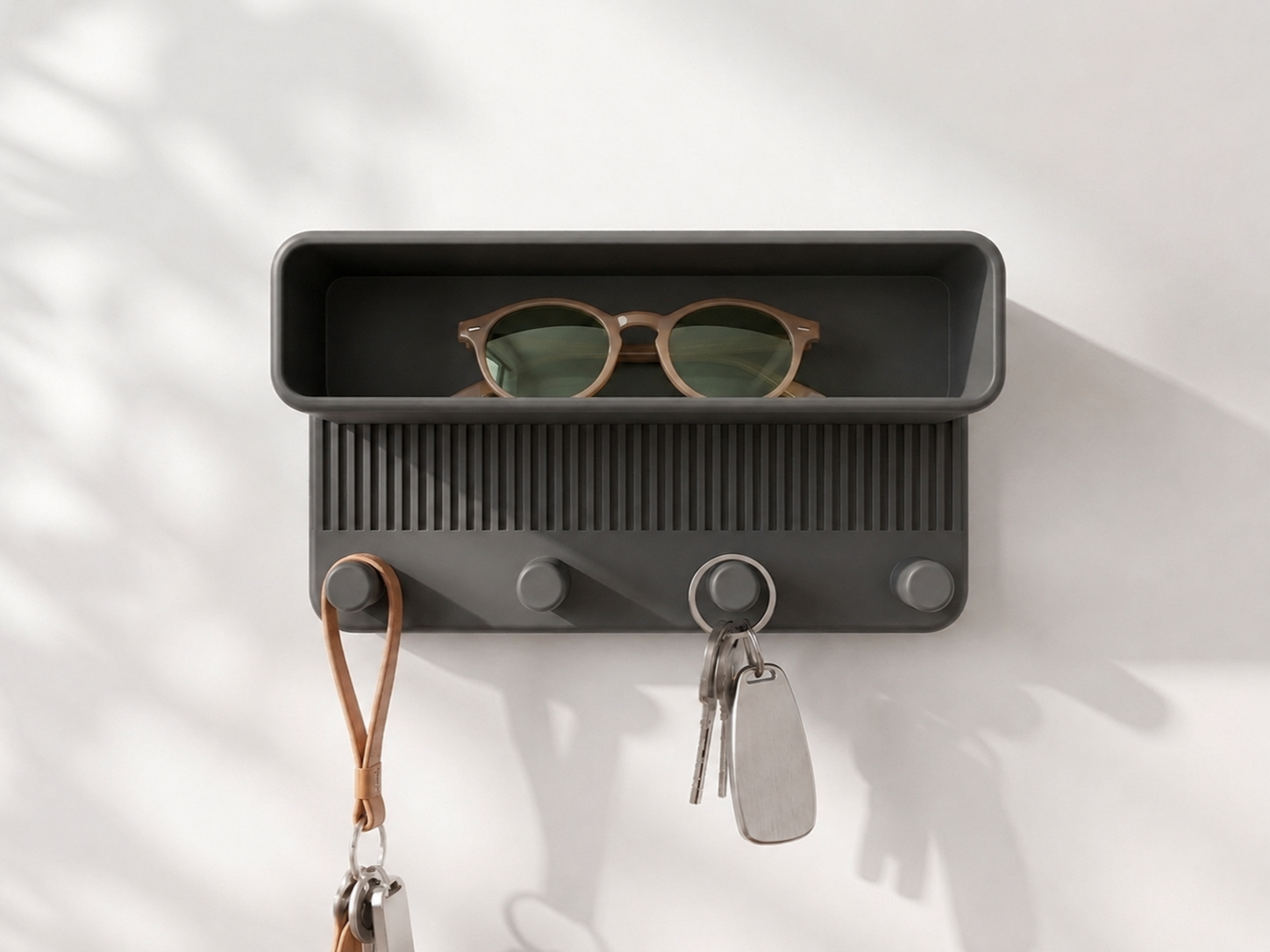 Entryway Key Organizer with Shelf