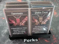 perks tray with lettering - 2 x colors
