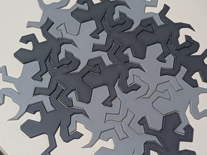 Escher Lizard Tessellation