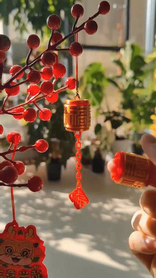 福如轮转 第二弹 传福转轮 旋转挂饰摆件