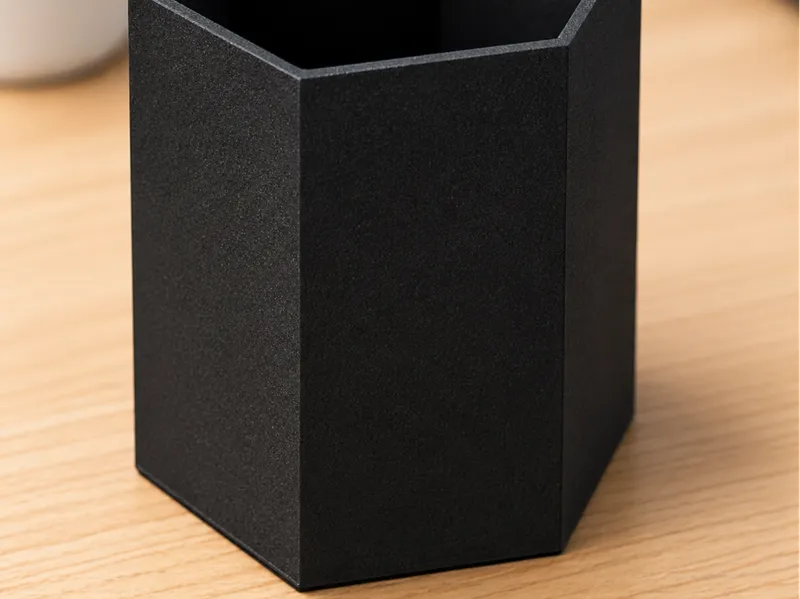 Organizador de mesa hexagonal moderno