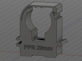 Clamp for PPR pipe 20mm