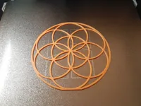 Symbole graine de vie décoratif — photo 2