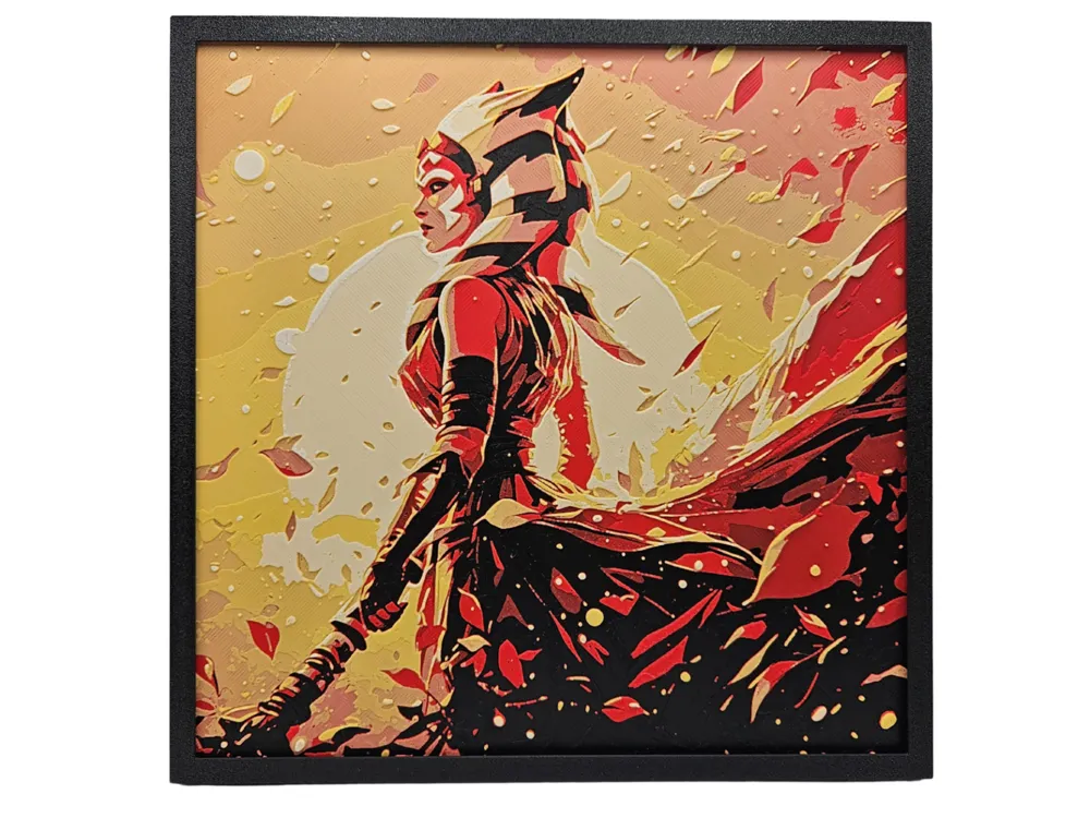 Ahsoka (Star Wars hueforge)