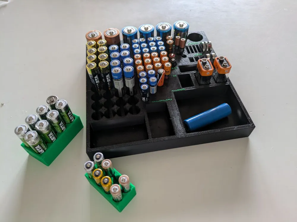Battery Daddy - Free 3D Print Model - MakerWorld