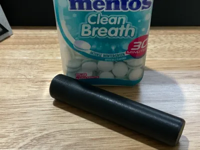 EDC Mint Tube for Mentos Hard Mints