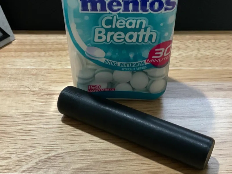 EDC Mint Tube for Mentos Hard Mints