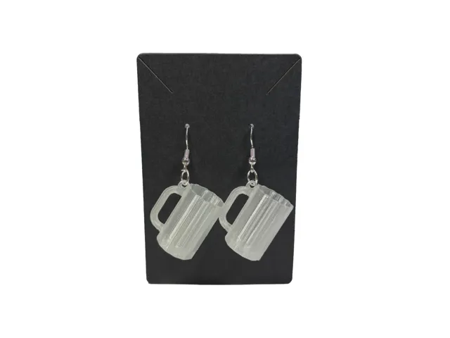 Beer Mug Earrings