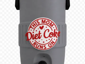 Can cooler - logo diet coke