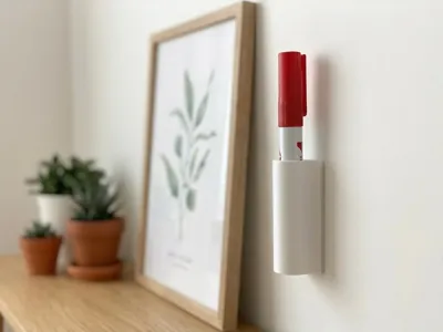 Customizable Pen Wall Holder (Parametric)
