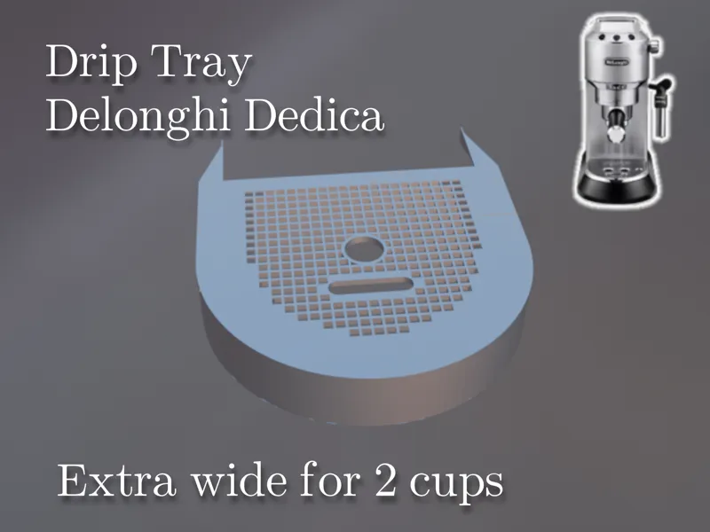 Delonghi Dedica Drip Tray Widened
