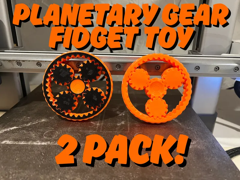 Planetary Gear Fidget Toy 2 Pack