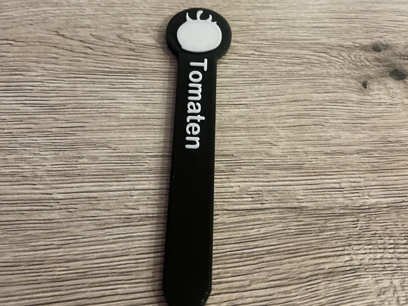 Pflanzenschild frei gestaltbar