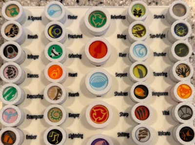 Remix of esmerel's Spirit Island Tokens for AMS