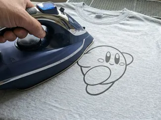 Kirby Silhouette – T-shirt Print