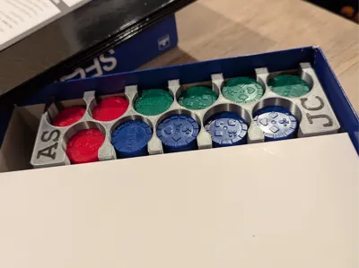 Sequence Chips Stacks - Fits in the box.